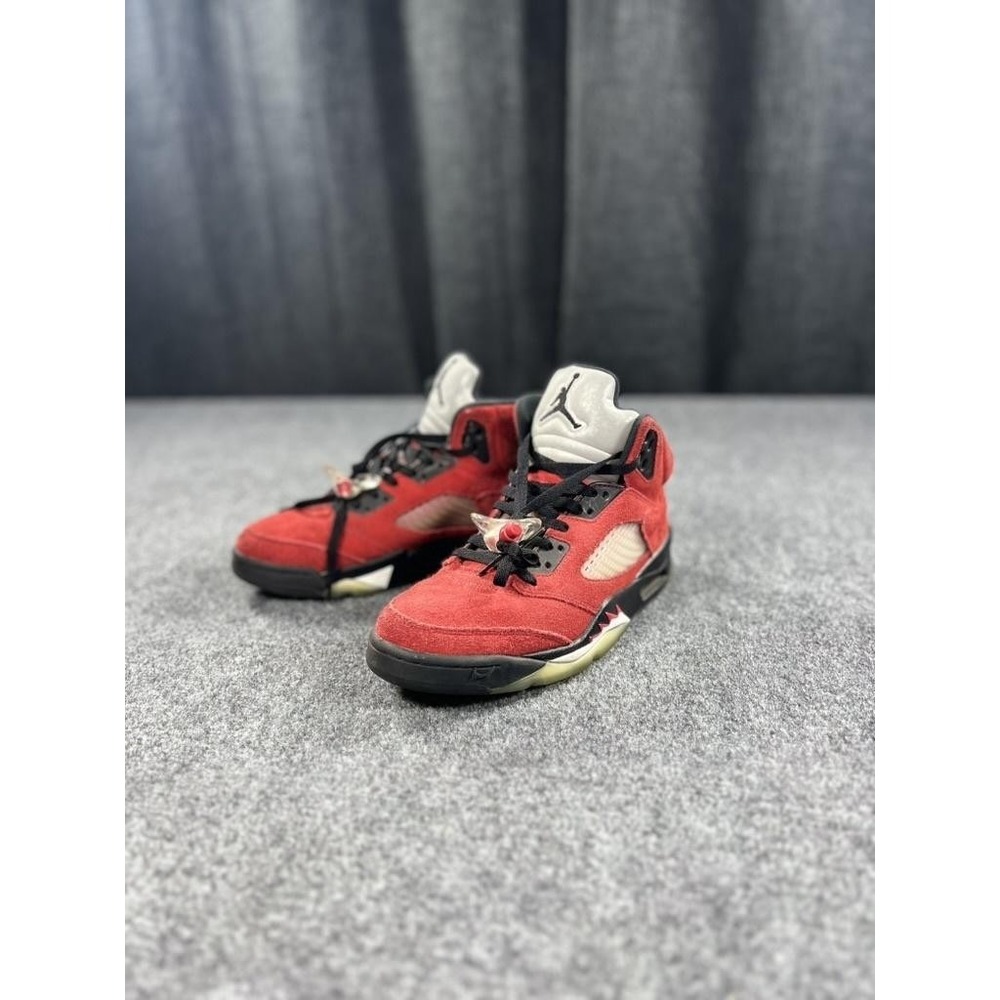 Nike Air Jordan 5 Retro Raging Bull Shoes Mens 8.5 Red Basketball DD0587-600